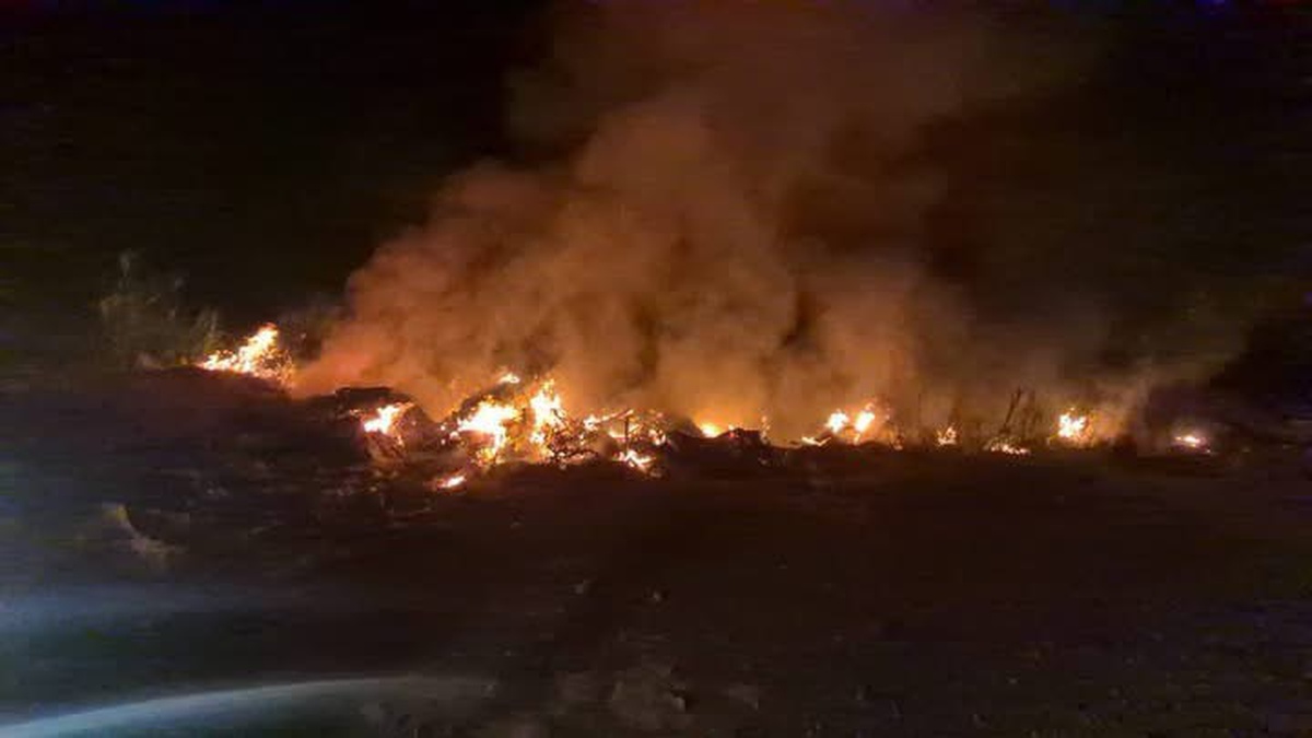Arsuz'da yangın kontrol altına alındı