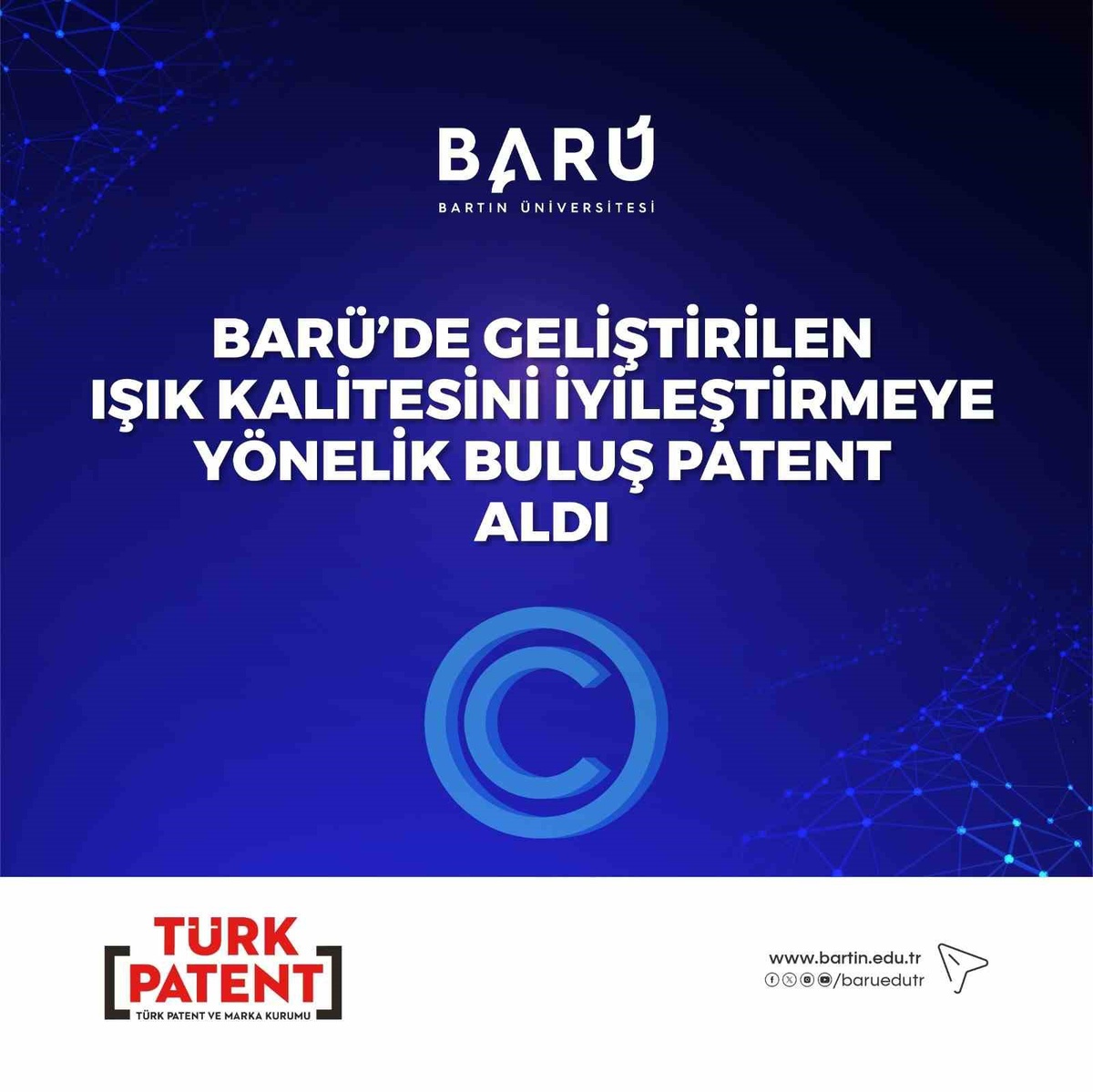 BARÜ'den Yenilikçi OLED Teknolojisi Patenti