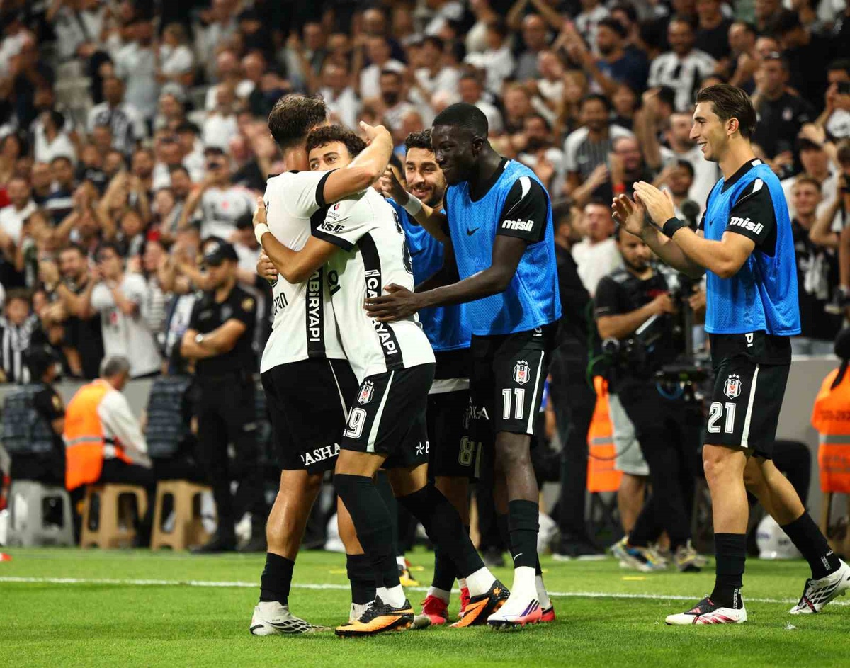 Beşiktaş'tan 6 Gollü Galibiyet
