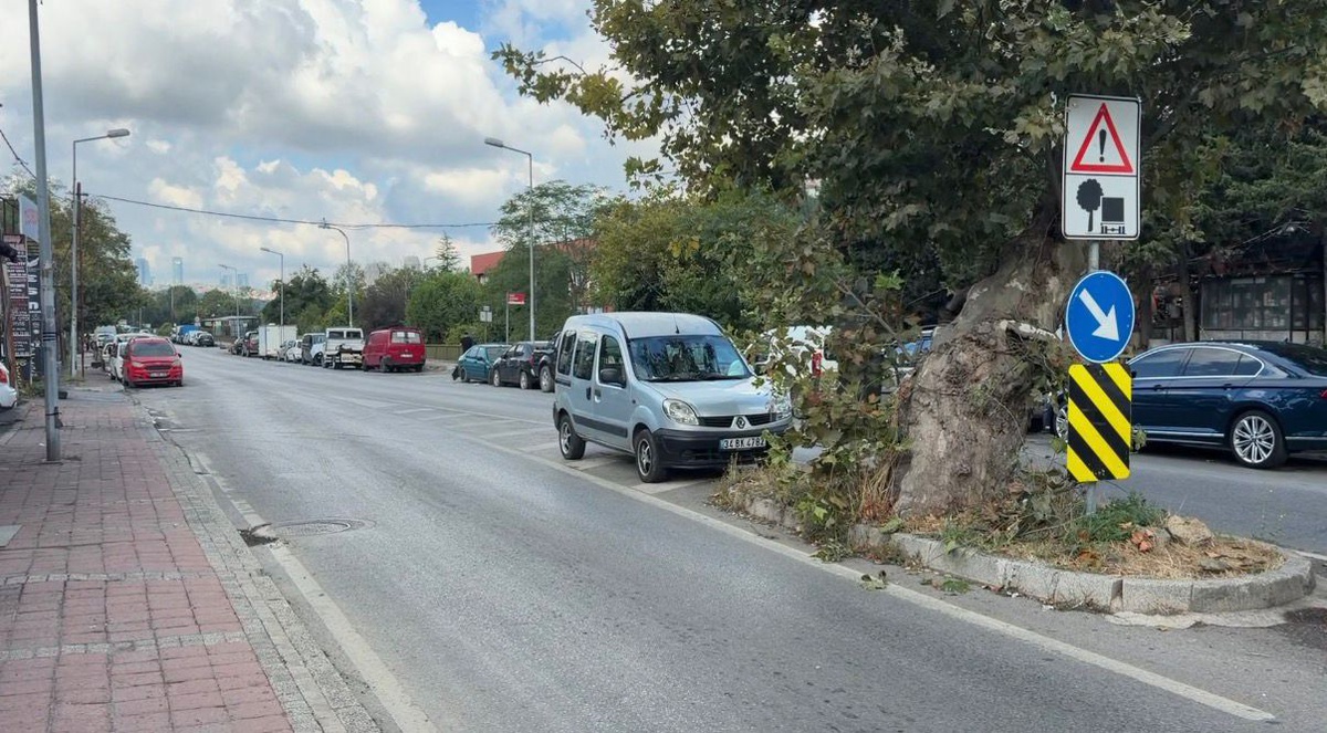 Beykoz'da Motosiklet Kaza Yaptı