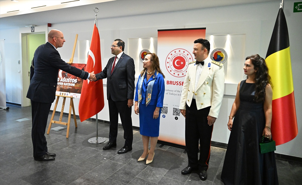 Brüksel'de 30 Ağustos resepsiyonu