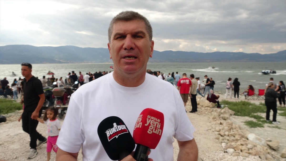 Burdur Gölü\'nde Su Sporları Festivali