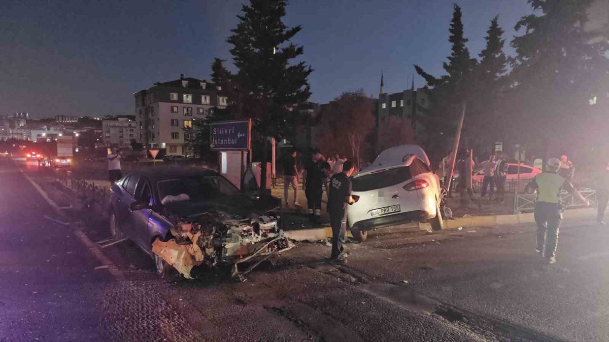 Çerkezköy'de Kaza: 6 Yaralı