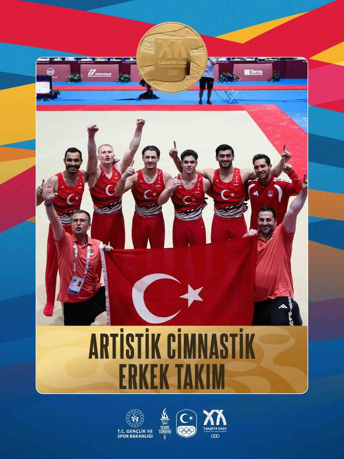 Cimnastikte Altın Madalya