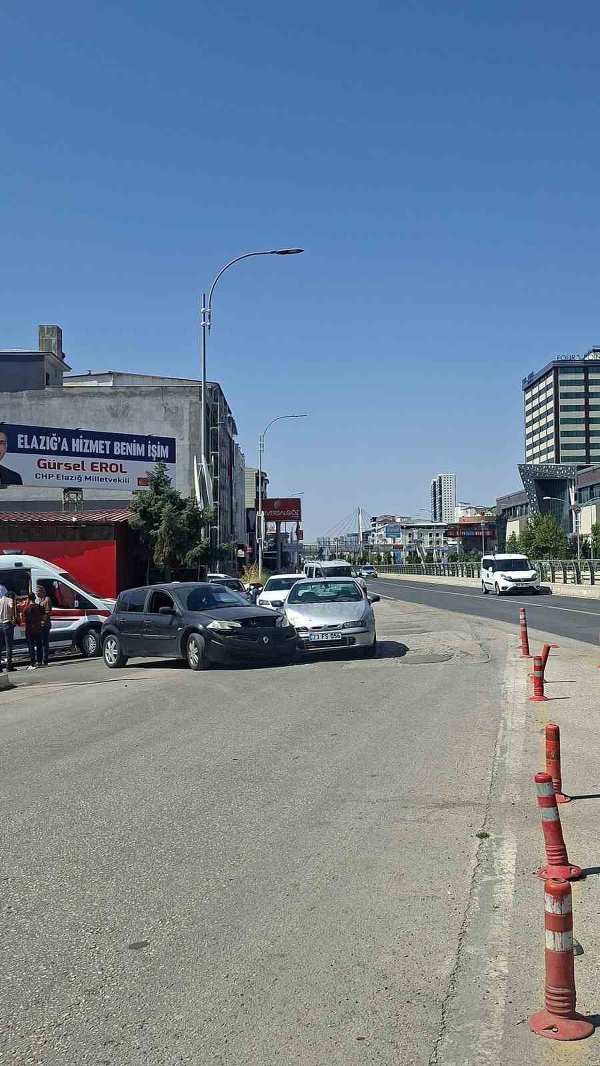 Elazığ'da Trafik Kazası: 1 Yaralı