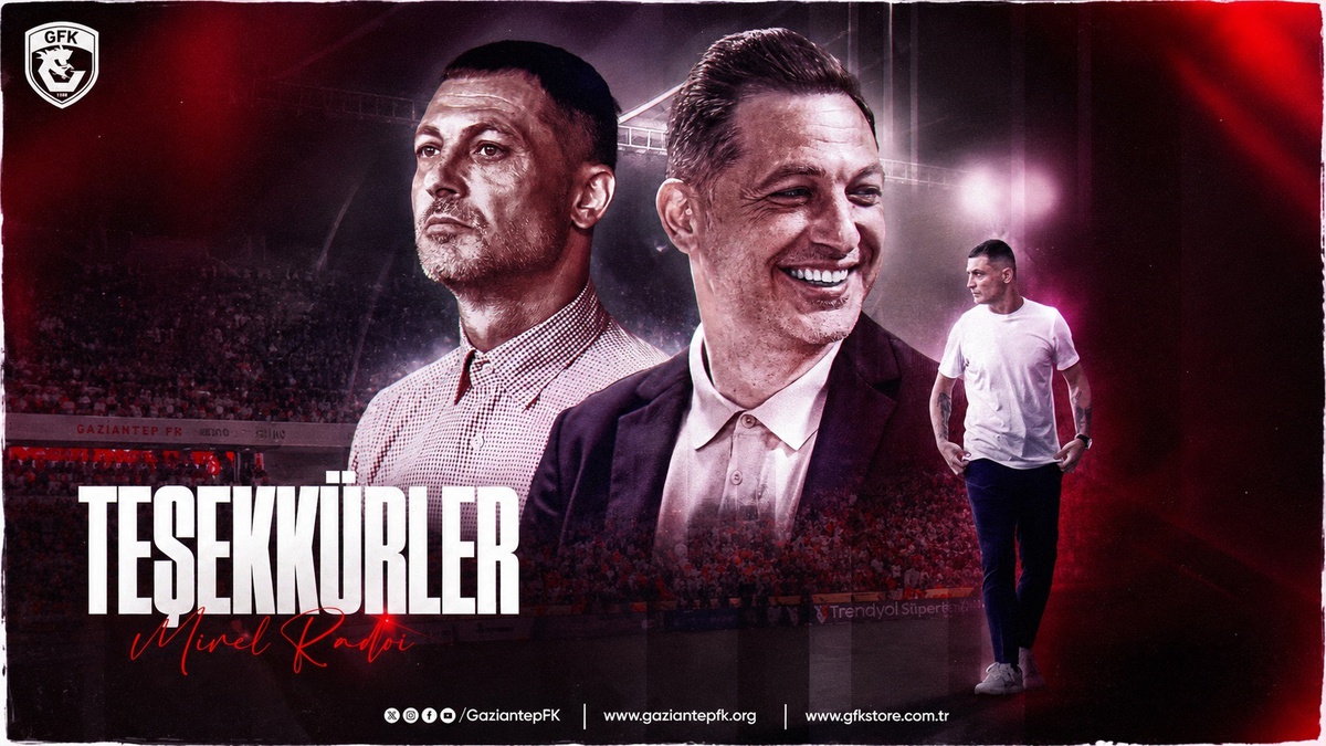Gaziantep FK, Radoi ile yollarını ayırdı