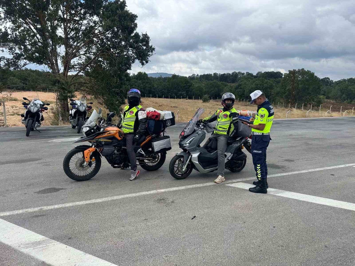 Bilecik'te Motosiklet Denetimi