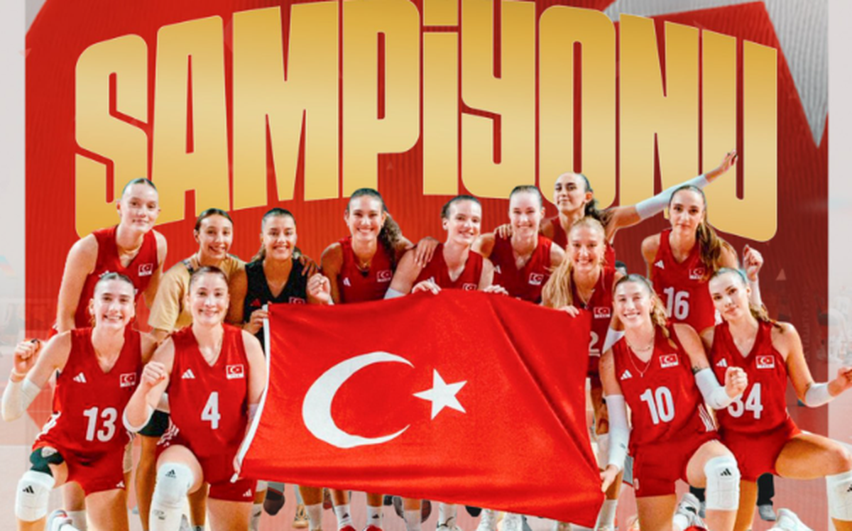 Kadın Voleybol Takımı Şampiyon!
