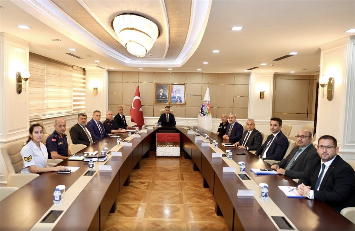 Karabük'te Okul Güvenliği Toplantısı