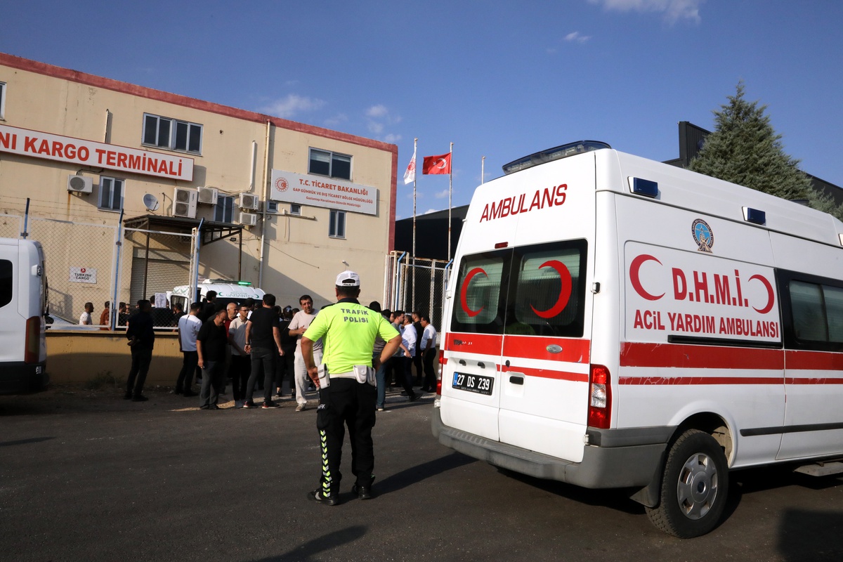 Alabora Gemide Ölen Balyemez'in Cenazesi Gaziantep'te