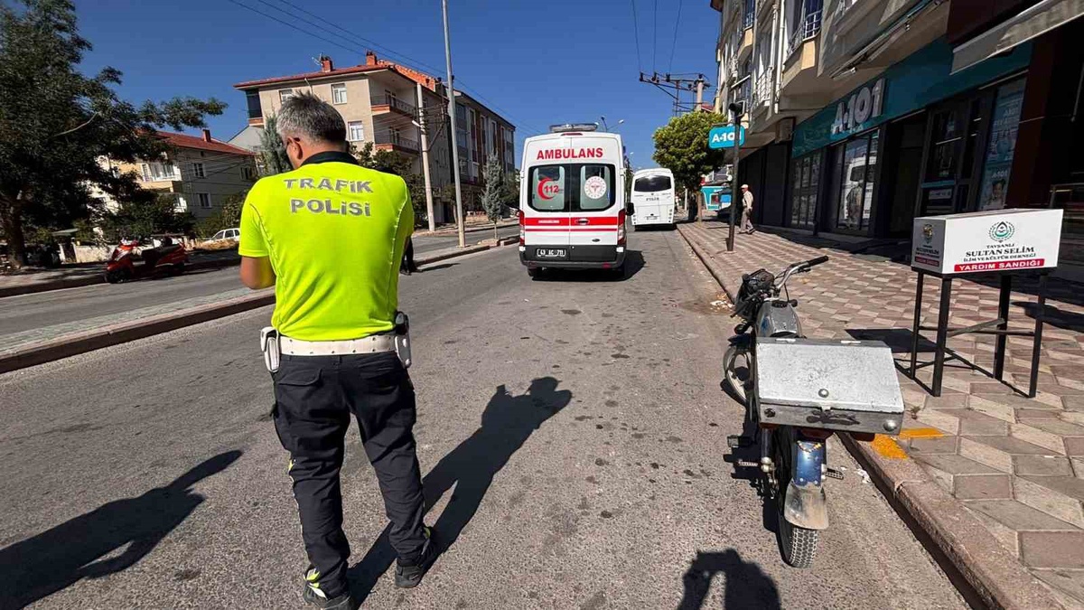 Kütahya'da Motosiklet Kazası: 2 Yaralı