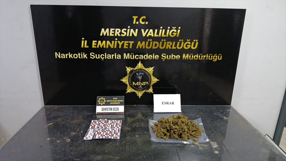 Mersin\'de Uyuşturucu Ticareti Operasyonu