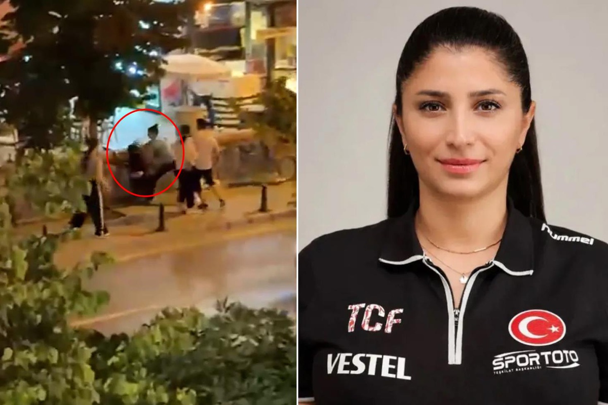 Milli antrenör Funda Bakış'ın öldüğü anlar kamerada