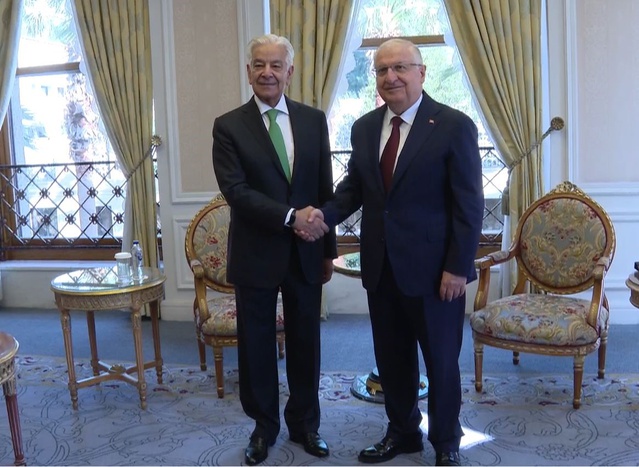 Bakanlar Güler ve Asif Görüştü