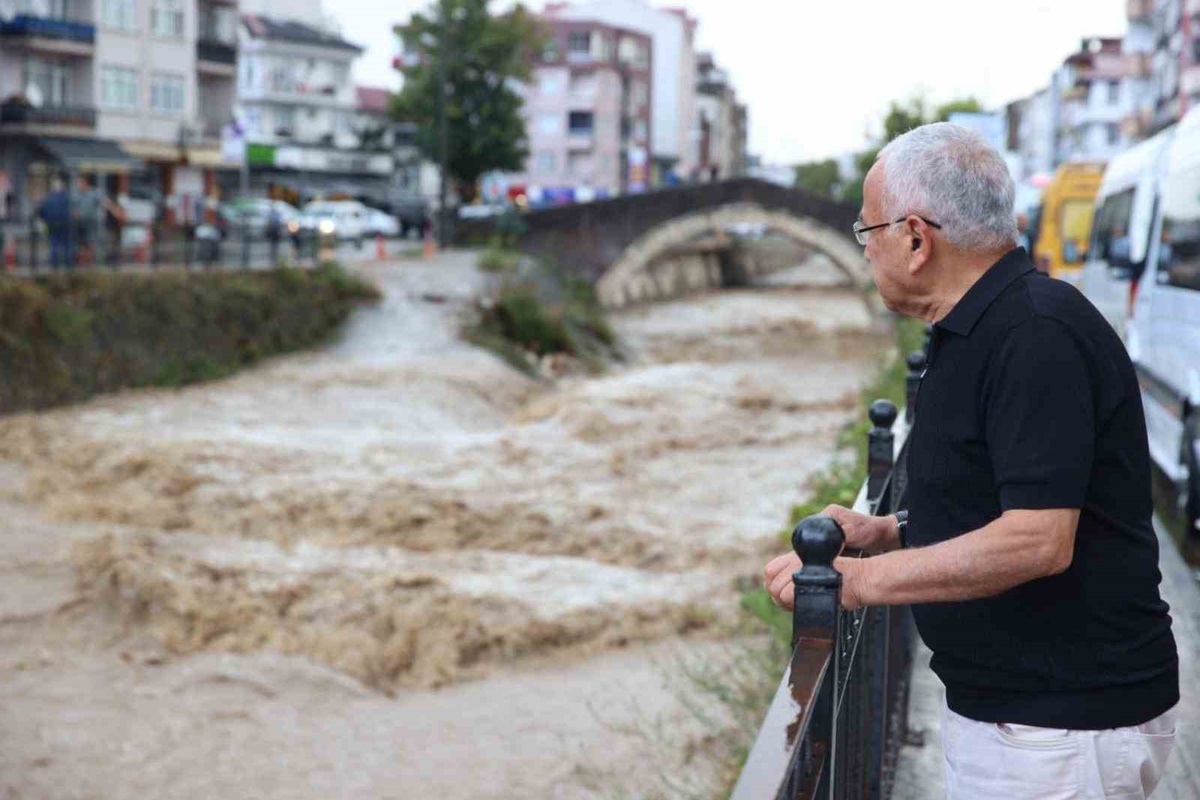 Ordu’nun dereleri coştu
