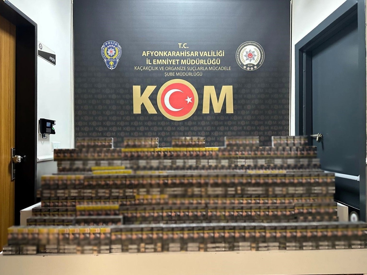 Gümrük Kaçağı Sigaraya Operasyon