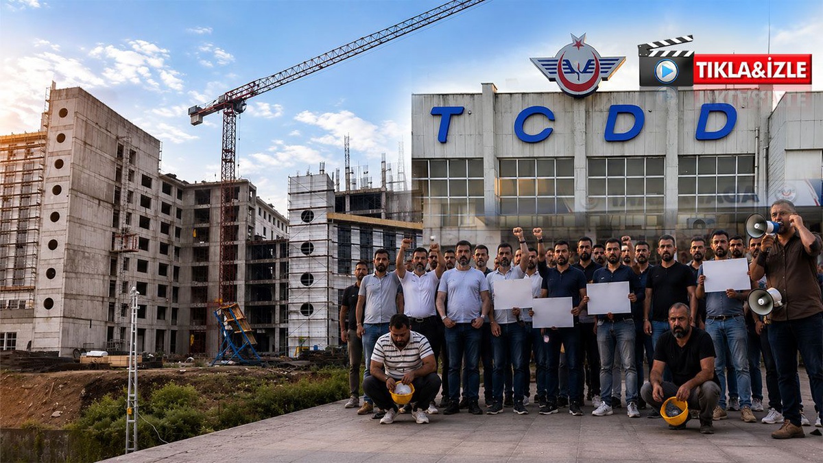 İşçiler Maltepe'de Hak Aradı