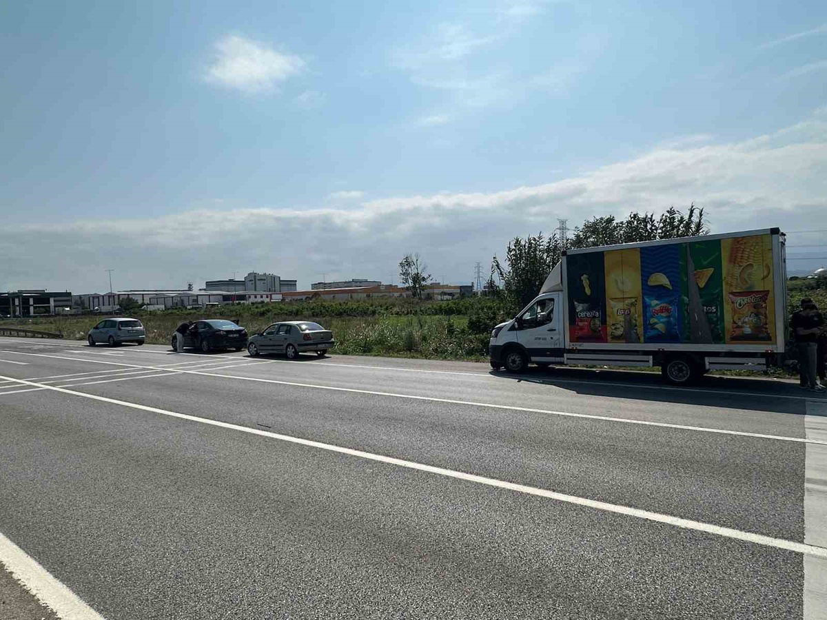 Samsun'da Zincirleme Kaza, Yaralı Yok