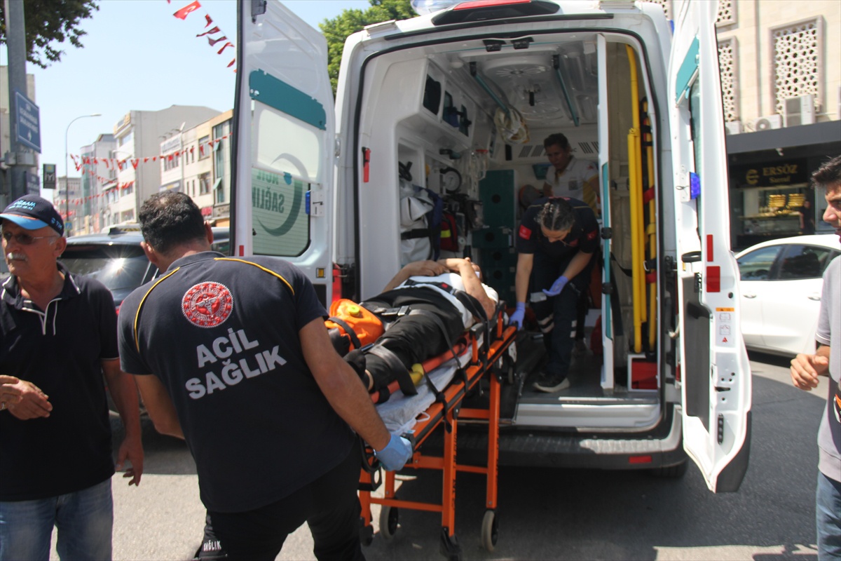 Antalya'da Motosiklet Kazası