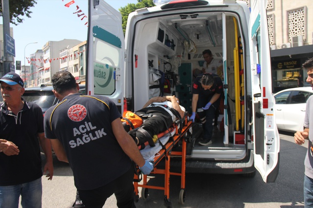 Antalya'da Motosiklet Kazası