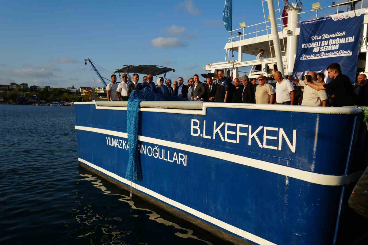 Su ürünleri av sezonu Kefken’de 'Vira Bismillah' diyerek açıldı