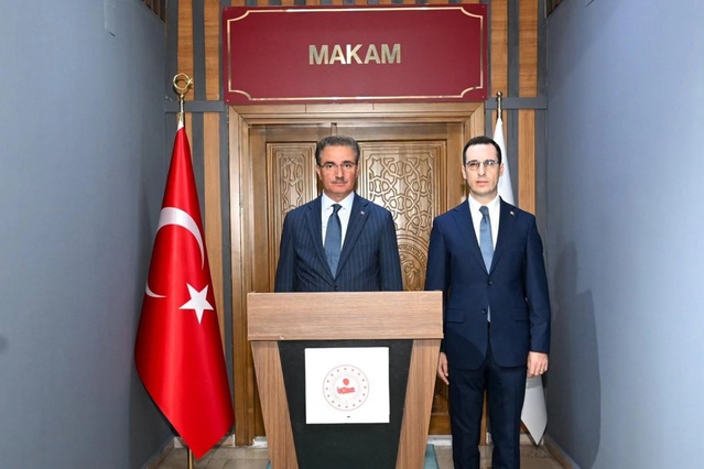 Vali Baruş, Yakutiye Kaymakamlığını Ziyaret Etti