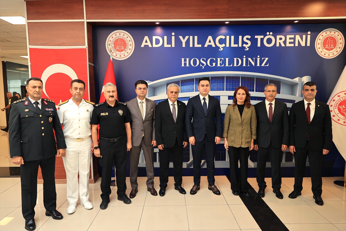Adana, Mersin, Hatay ve Osmaniye'de Yeni Adli Yıl Törenlerle Başladı