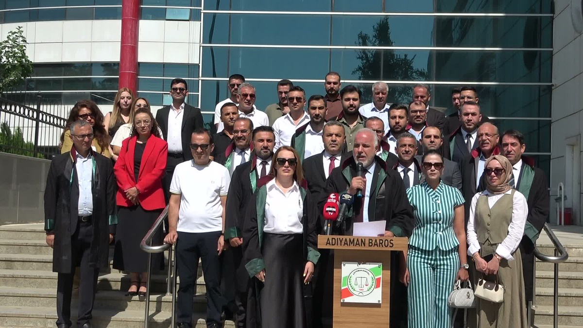 Adıyaman Barosu Başkanı Doğan'dan adli yıl açıklaması: Yıkılan yalnızca binalar değil, hukuka güven de yen...