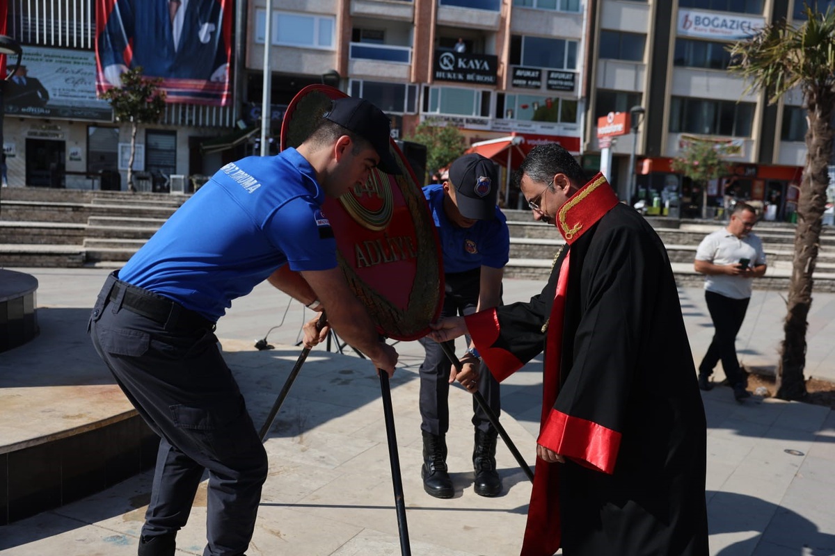 Alaşehir'de adli yıl törenle başladı