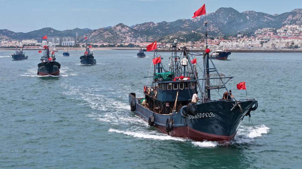 Çin'in Sarı Deniz ve Bohai Denizi'nde 4 Aylık Av Yasağı Sona Erdi, Yeni Sezon Başladı