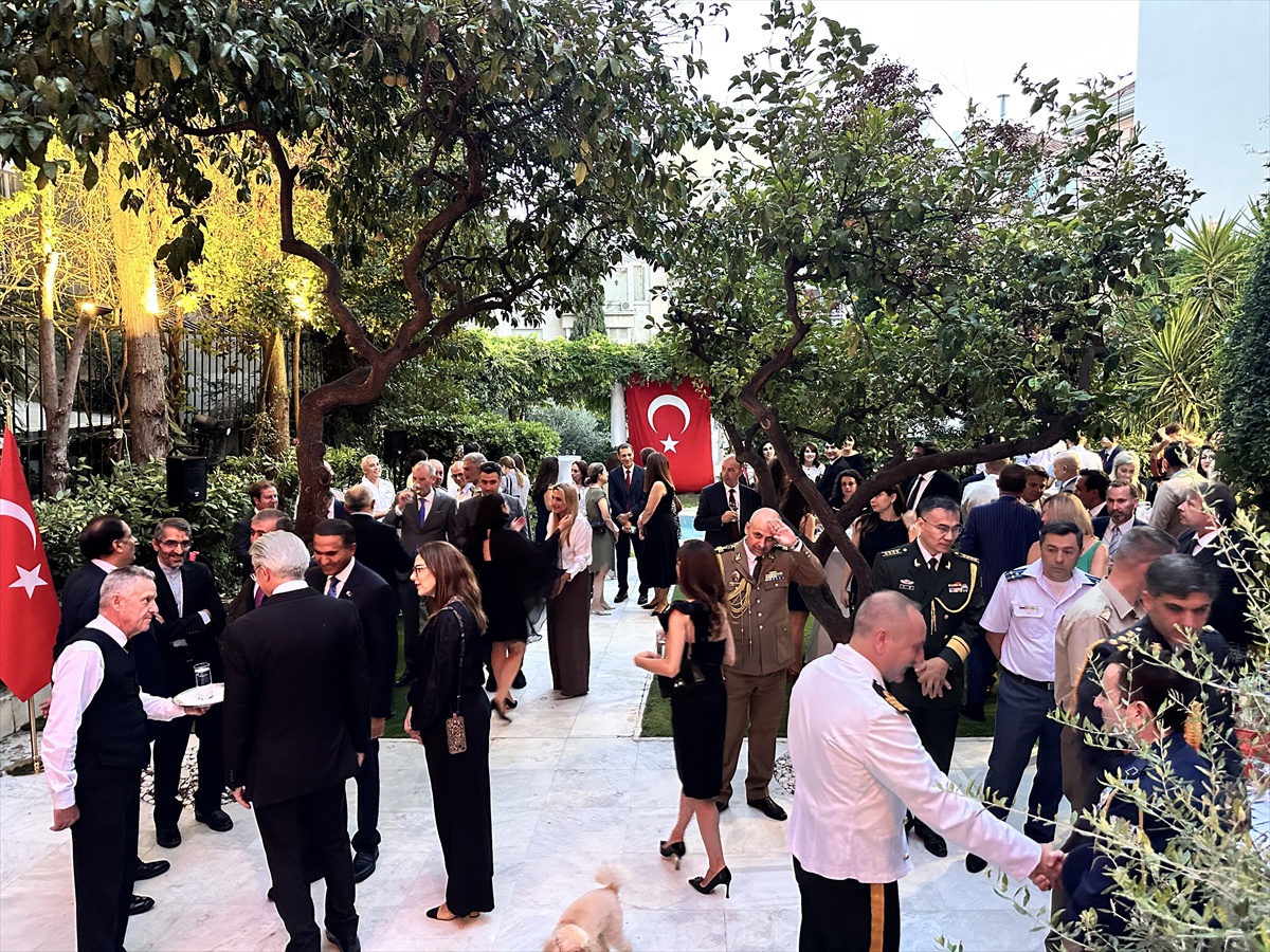 Atina'da 30 Ağustos Resepsiyonu
