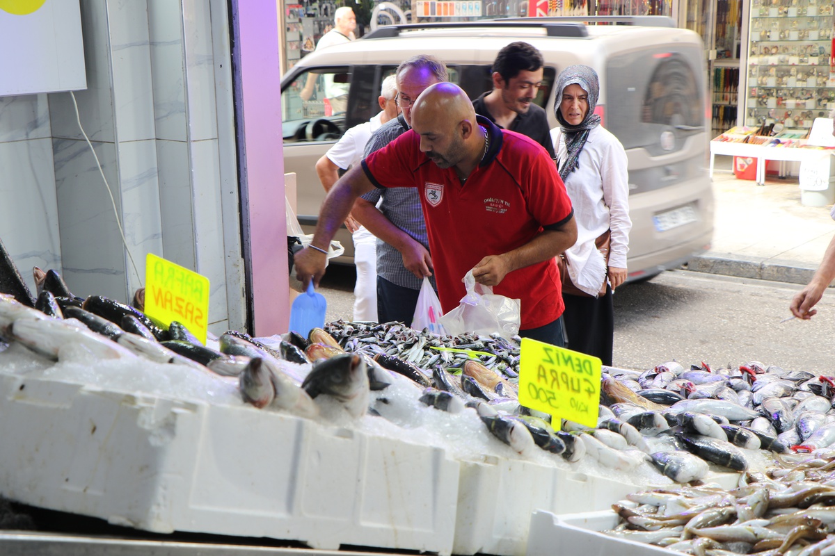 Samsun'da av yasağının sona ermesiyle tezgahlarda palamut bolluğu: 400 gramlık palamut 150 liradan satışta