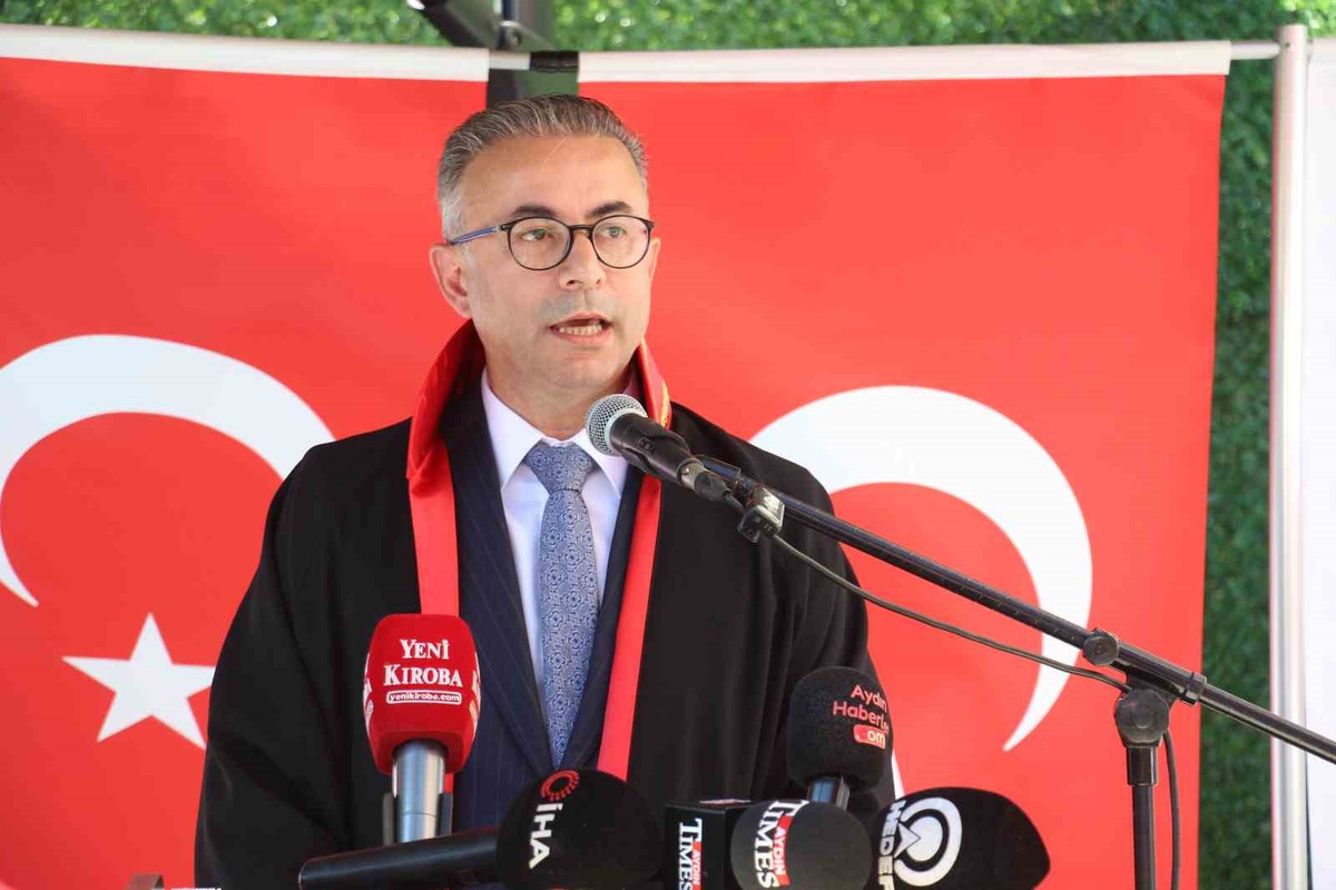 Aydın'da Adli Yıl Açılışı: Başsavcı Lojman Müjdesi Verdi