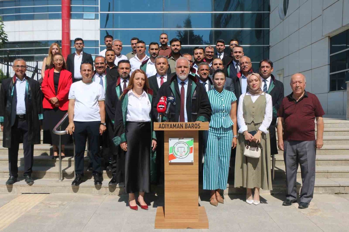 Adıyaman Barosu Başkanı Doğan: Yargıya güven yeniden inşa edilmeli, avukatların sorunları çözülmeli