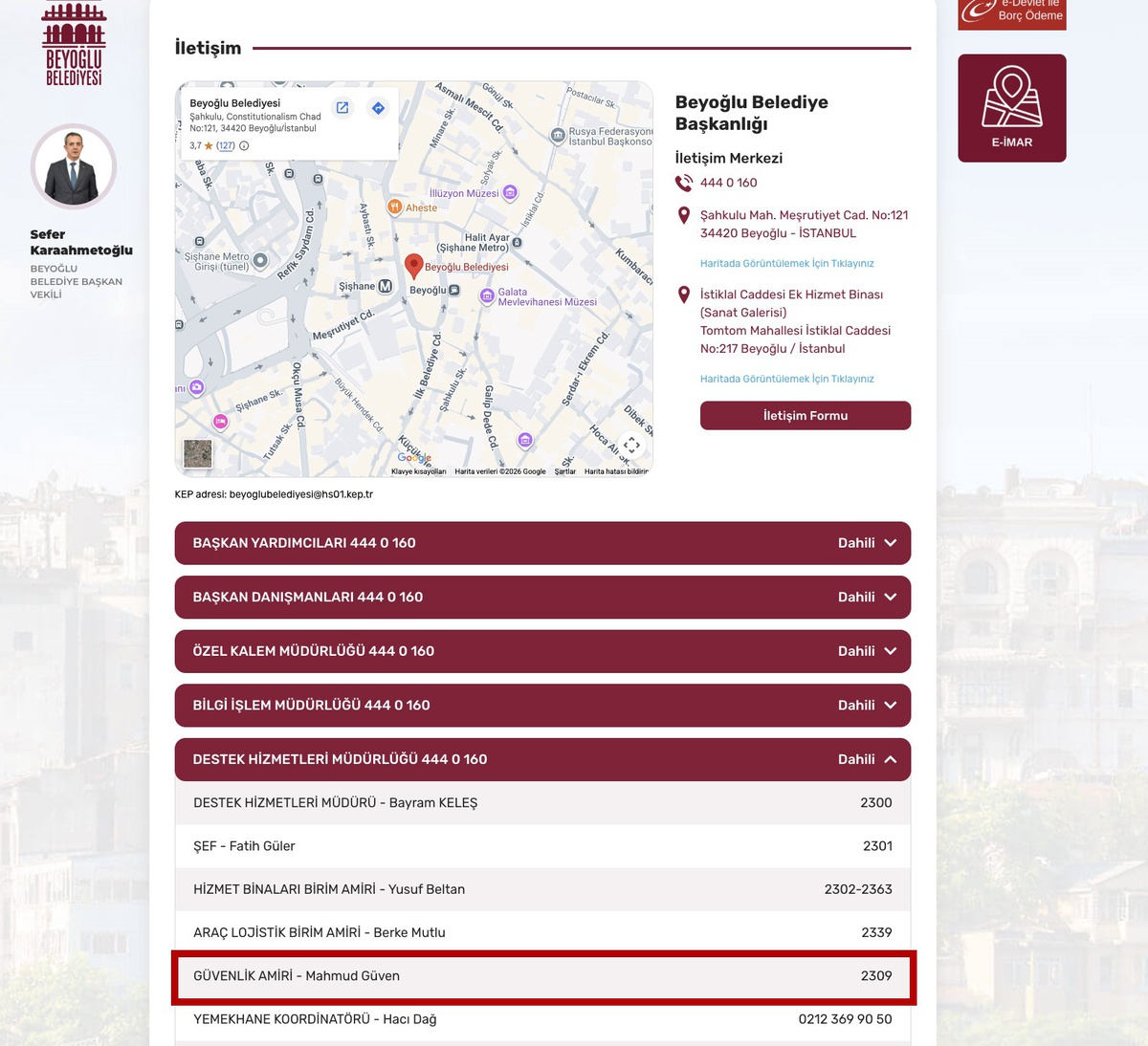Beyoğlu Belediyesi Güvenlik Amirinin yıllar önce yaptığı DHKP-C paylaşımları ortaya çıktı