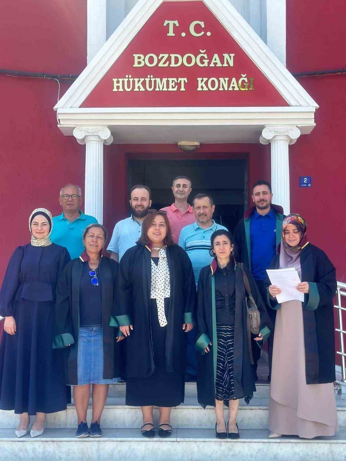 Aydın Bozdoğan'da 2026-2027 Adli Yılı törenle başladı, adalet vurgusu yapıldı