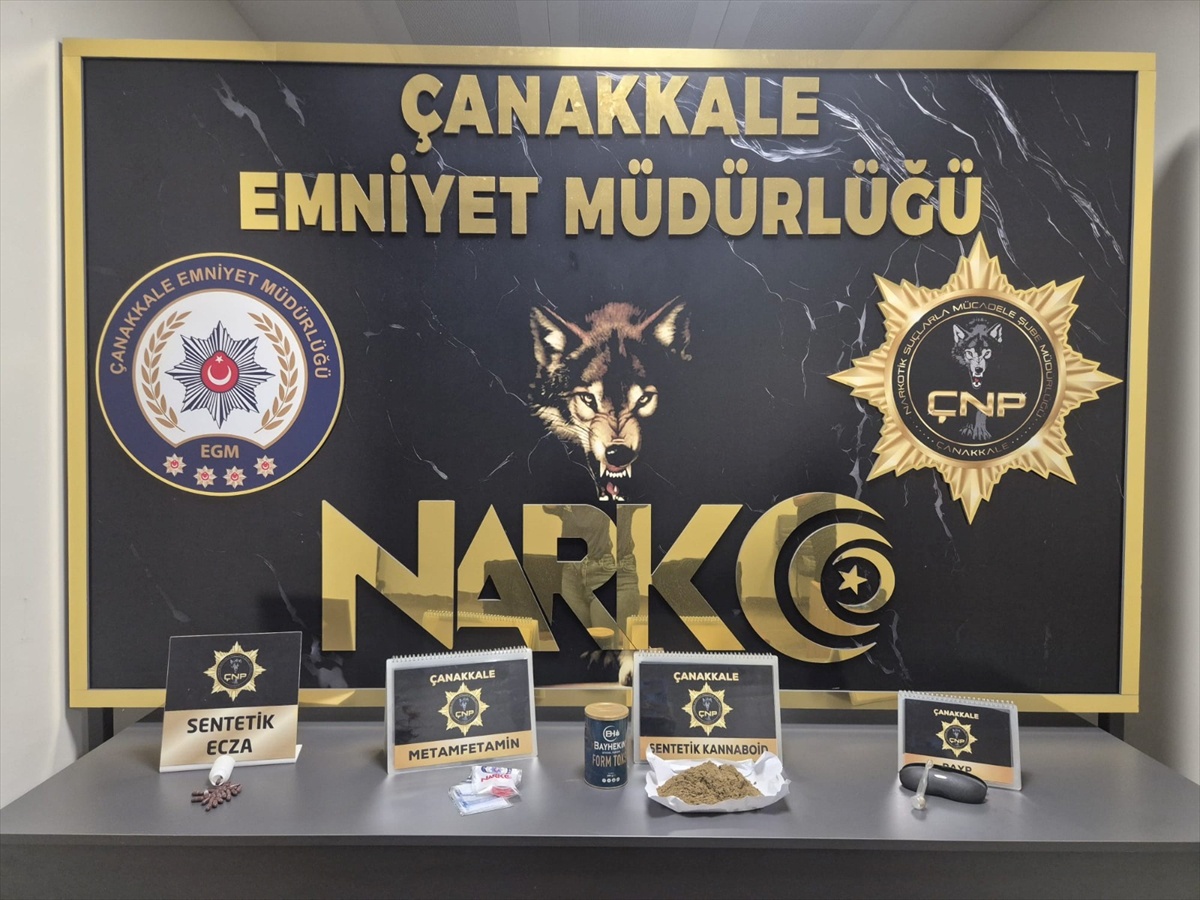 Çanakkale'de bir haftalık huzur uygulamalarında 3 bin 606 araç denetlendi, 12 tutuklama yapıldı