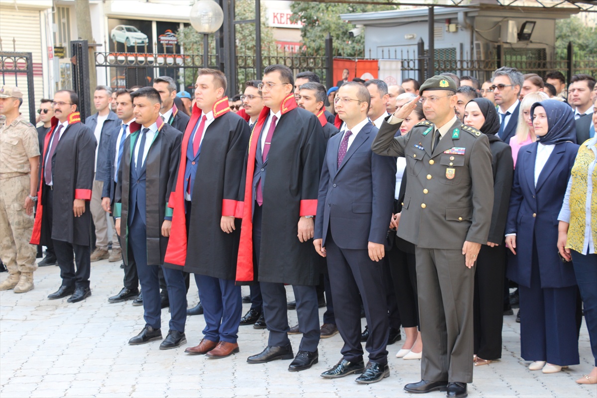 Şırnak'ın Cizre ilçesinde adli yıl açılışı törenle kutlandı, hakim ve savcılar katıldı