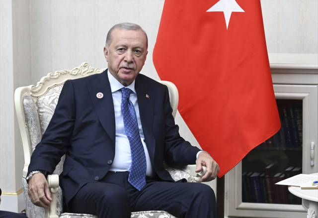 Cumhurbaşkanı Erdoğan ile Rusya Devlet Başkanı Putin Bişkek'te görüştü