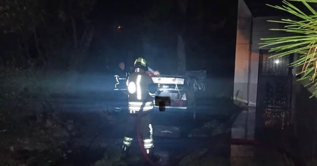 Hatay'da TOFAŞ Otomobil Yangını Kontrol Altında