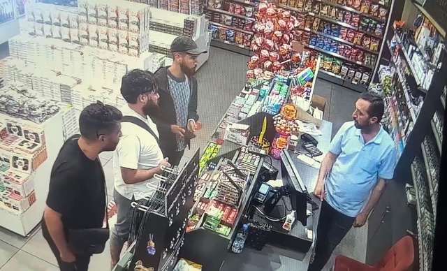 Dinlenme tesisinde cinayete teşebbüs! Dehşet anları kamerada