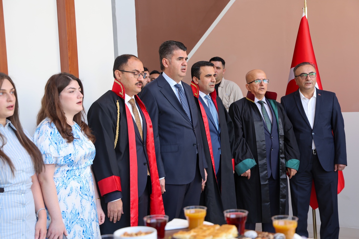 Kilis Adliyesi'nde 2026-2027 Adli Yılı Törenle Başladı, Yargı Mensupları Görevlerine Başladı