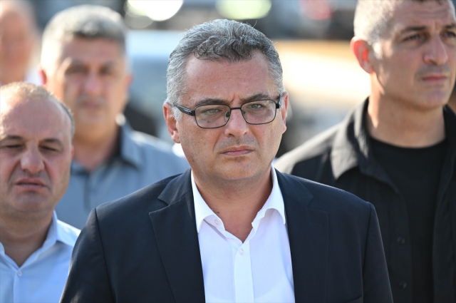 KKTC Cumhurbaşkanı Erhürman'ın basın toplantısını acılı annenin feryadı böldü