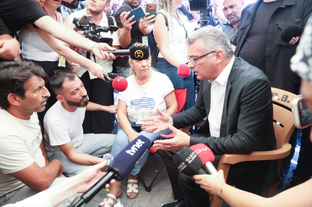 KKTC Cumhurbaşkanı Erhürman'ın basın toplantısını acılı annenin feryadı böldü