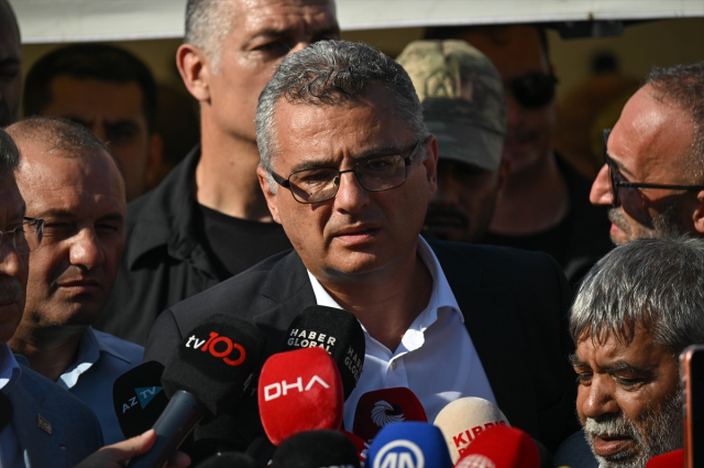 KKTC Cumhurbaşkanı Erhürman'ın basın toplantısını acılı annenin feryadı böldü