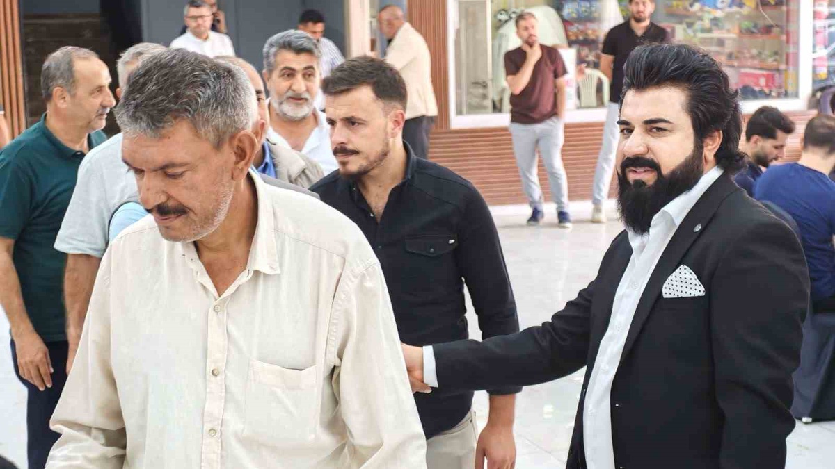 Mardin'in Kızıltepe ilçesinde iki aile arasındaki husumet barış yemeği ile sona erdi