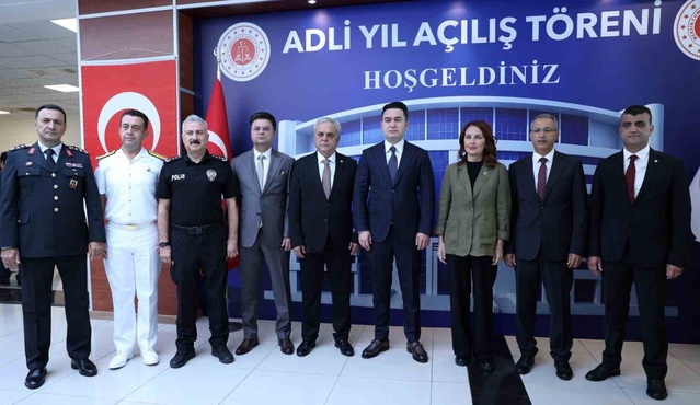 Mersin'de Yeni Adli Yıl Törenle Başladı: Başsavcı Emre Suç ve Suçlularla Mücadelede Kararlılık Mesajı Verdi
