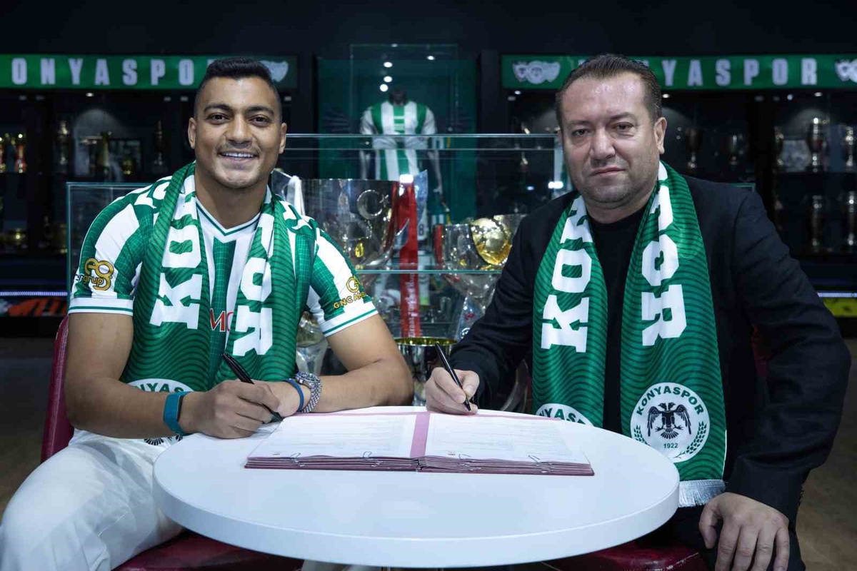 Konyaspor, Mısırlı golcü Mostafa Mohamed'i kadrosuna kattı, 42 numaralı forma onun