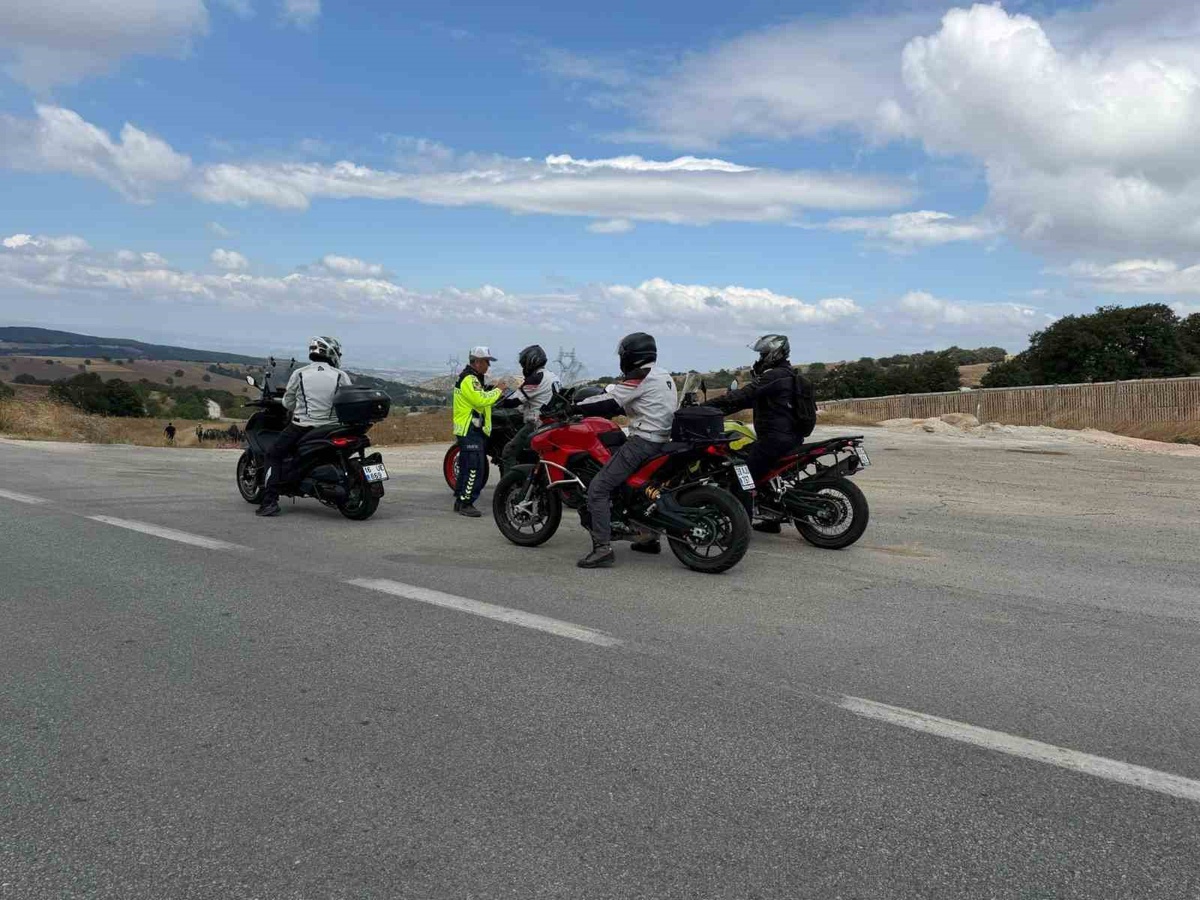 Motosiklet Sürücülerine Görünürlük Uyarısı