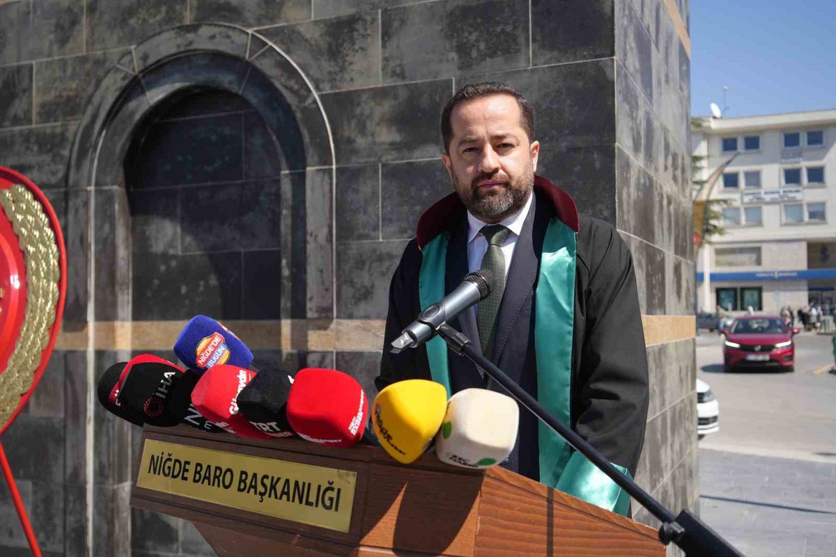 Niğde'de Adli Yıl Töreni: Avukatlar Adaletin Temel Taşı